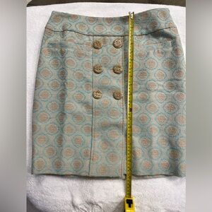 Excellent condition! Bought here but did not fit. Nice material and lined.
